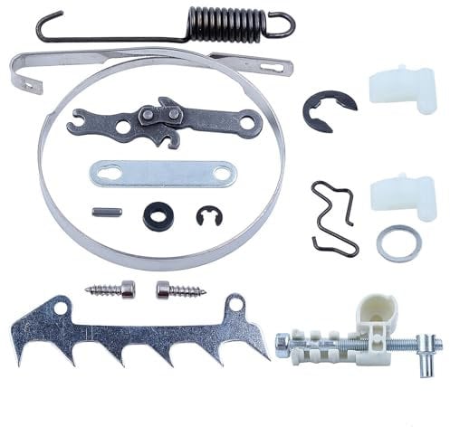 LAVAS Chain Tensioner Bumper Spike Brake Band Repair Kit for STIHL MS170 MS180 017 018 MS 170 180 Chainsaw Repalcement Spare Parts