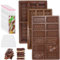 PHPHIXI 3 Stück Schokoladenform Silikon,Silikonform Schokolade mit Schaber und Tasche,Dubai Schokolade Original,Schokoladenform für Nüsse Schokolade Backen