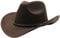 Nishiyuenyi Cowboyhut für Rollenspiele Und Festliche Anlässe Geschenkidee, Braun