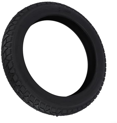 Sisinkal 14 Zoll Road Outer Tyre 57-254 14x2.125 Elektrofahrrad E-Bike Reifen Gummi Schwarz Leicht Verschleißfest Ersatz Fahrradzubehör