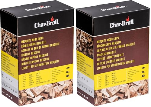 Charbroil 140554 - Trucioli di Legno, Aroma Mesquite (Confezione da 2)