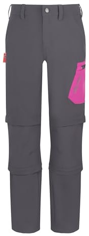 Trollkids Preikestolen Double Zip-Off Kinder Wanderhose | schnelltrocknend, elastisch, atmungsaktiv & 3-fach tragbar perfekt für aktive Kinder.