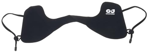 Limtula Sonnenschutz Augenklappen, atmungsaktiv, für unter Sonnencremes, Sonnenschutzmittel unter