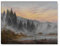 Wandkings Leinwandbilder von Caspar David Friedrich - Wähle ein Motiv & Größe: Der Morgen 1 Bild - 40 x 30 cm