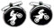 Bloody devil Manschettenknöpfe für Hochzeit, Motorrad-Manschettenknöpfe, Extremsport-Sport, Herren, Motorrad, Fahrzeug, Rennrad, Fahrrad, personalisierbar, Geschenk der Liebe