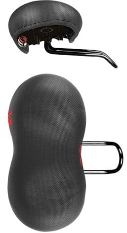 SellOttO Corsa Sport Line - Anti-Prostata-Fahrradsattel bequem Gel Herren Damen – Ergonomish ohne Nase - Kein Druck auf den Genitalbereich