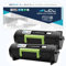 LCL Kompatibel Toner 51B2000 51B00A0 2500 Seiten (2Schwarz) kompatibel für Lexmark MS317 MS317DN MS417 MS417DN MS517 MS517DN MS617 MS617DN MX317 MX317DN MX417 MX417DN MX517 MX517DE MX617 MX617DE