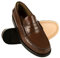 Zerimar Scarpe Uomo Eleganti in Cuoio | Mocassini Classici in Pelle | Fabbricato in Spagna | Colore Pelle | Taglia 40