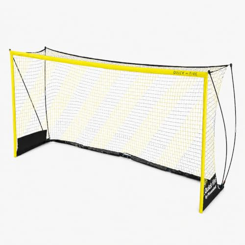 QUICKFIRE® Portería de fútbol Powershot - Autolastrada y de fácil Montaje y Transporte - tamaños a elección