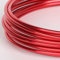 YTGZS Aluminiumdraht Hochwertiger Draht zum Basteln und Modellieren Dekodraht aus Aluminium,Mehrfarben Durchmesser 2.5mm Länge 15m,Rot