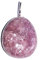 France Minéraux Pendentif Tourmaline rose - Pierre roulée
