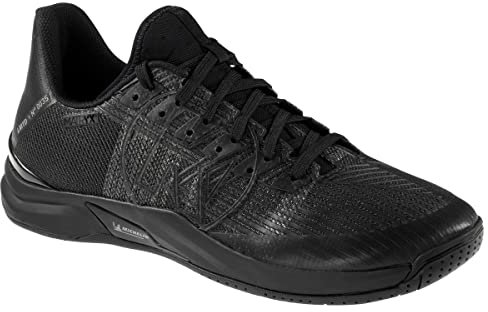 Kempa Attack ONE 2.0 Black & White Herren Sneaker Freizeitschuh Halbschuh Lauf-und Sportschuh Turnschuhe Handball Jogging Outdoor Freizeit Shoes - leicht und atmungsaktiv
