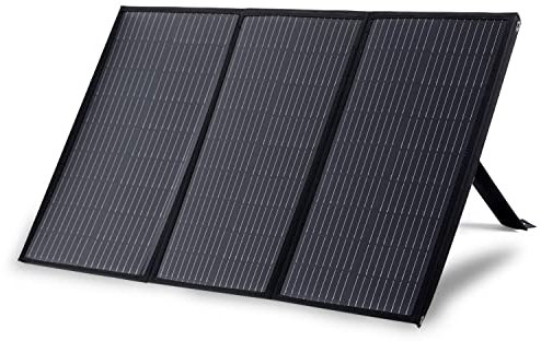 Novonova Generador Solar, Panel Solar Portátil, Paneles Solares Plegables Para Central Eléctrica 80W, Exterior/Interior, Camping/Senderismo/Aventura，SY-TY001