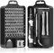 NECAMOCU Precision Screwdriver Set, Professional Grade 115 in 1 Magnetic Repair Tool Kit for Electronics, Computer, iPhone, Laptop, Game Console, Watch, Eyeglasses, Modding, and DIY Projects
