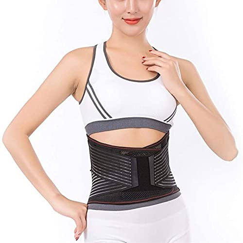 NEWCES Rückenstütze for Abnehmen Bund Lendenwirbelstütze-Rückenstütze for Heben von Rückenschmerzen Ischias Skoliose Bandscheibenvorfall Unterstützung der unteren Taille (Color : Man, Size : 2XL.)
