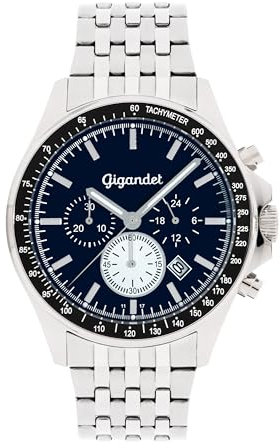 Gigandet Herren Armbanduhr Chronograph Quarz Analog - VNAG3/014