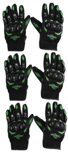 ibasenice 3 Paare Handschuhe Befreien Kälteschutzhandschuhe Abenteuer-Handschuhe Fahrrad Thermohandschuhe Schnorcheln Fahrradhandschuhe Winddicht Mountainbike-Handschuhe Pu Liner Ski Reisen