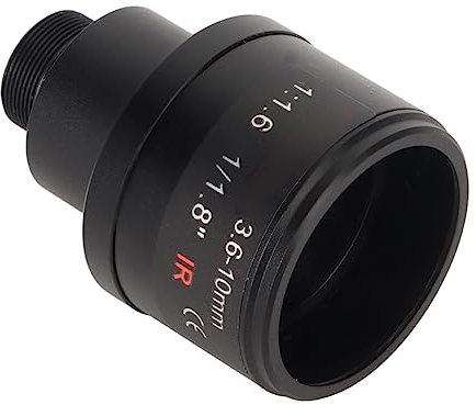 Manuelles Zoomobjektiv, Hervorragende Farbwiedergabe, 3,6–10 Mm Manuelles Fokus-Festbrennweitenobjektiv, Optisches Weitwinkelglas für AHD