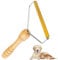 Dog Hair Remover, Eco-Friendly Portable Lint Remover - Double-Sided Fabric Comb with Wooden Handle for Pet Hair & Lint Removalc