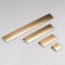 40mm Brushed Brass Profile Cabinet Handle Straight Gold Cupboard Door Drawer Pull