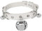 UxicRuya Goth Choker Halsband Glocke Choker für Party Bühnenshows Cosplay, Weiß