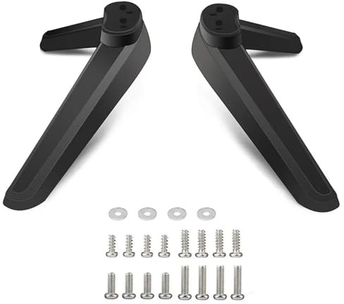 KGFCE Universal TV Stand Table TV Stand Base Replacement TV Base Pedestal Feet TV Stand Mount Legs 17Mm-20Mm Easy To Use