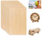 7 Piezas Madera de Balsa de 30cm X 20 cm, Contrachapado 2 mm, Madera Contrachapada Fácil de Trabajar y Cortar Madera Balsa para Láser, Tallas, Modelos de Bricolaje, Pinturas, Laca, Manualidades