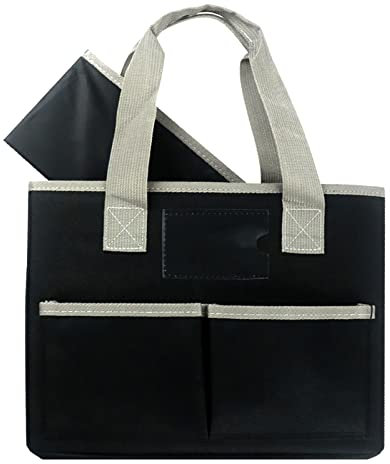 Lehrer Tasche Kunsthandwerk Tasche Handheld Aufbewahrung Tasche 8 Taschen Leinwand Mit Für Mutter Teacher Künstler