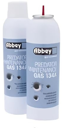 Genérico Botella de Gas de Mantenimiento Predator Abbey 134A para Airsoft - 1 Unidad
