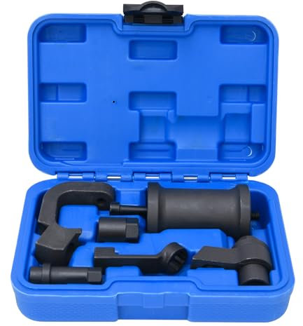 Yinnhom Einspritzdüsen Auszieher Abzieher, Injektoren Abzieher Set Kompatibel mit VW Diesel für VAG 1.6 2.0 TDi Motor Ersatz Injektoren-Demontage für T10402 T10415, Radnabenabzieher Radlager Abzieher