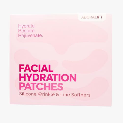 Adoralift Silicone Wrinkle Patches – Forehead & Under Eye Patches Set | Anti Wrinkle Patches, Eye Patches for Dark Circles, Puffy Eyes & Fine Lines | Reusable Face Tape for Wrinkles