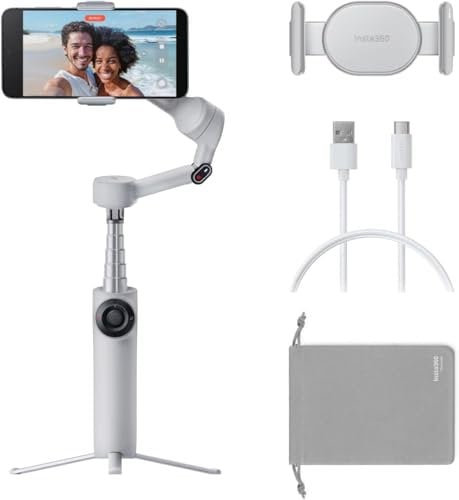 INSTA360 Stabilisateur Smartphone Flow 2 Gris - Pack Standard