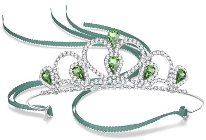 Lovelyshop Diadème coloré avec strass argentés pour petit enfant, grand enfant, bal de fin d'année, anniversaire, couronne de princesse