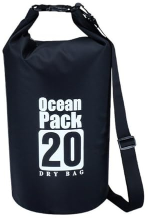 Go Go Gadget – Wasserdichte Tasche – Trockentasche – Survival – Notfallset – 20 Liter – 1 Stück – Schwarz
