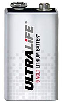 Batterie (10 ans) Lithium Ultralife pour détecteurs de fumée type CR-V9