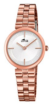 Lotus Watches Damen-Armbanduhr, analog, klassisch, Quarz, mit Edelstahlarmband, 18544/1