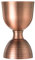 Barfly M37006ACP Heavy-Duty Straight Rim Bell Jigger, 1 oz x 2 oz, Antique Copper