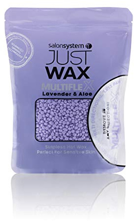 Salon System Just Wax Multiflex Lavender & Aloe Stripless Hot Wax Beads700g