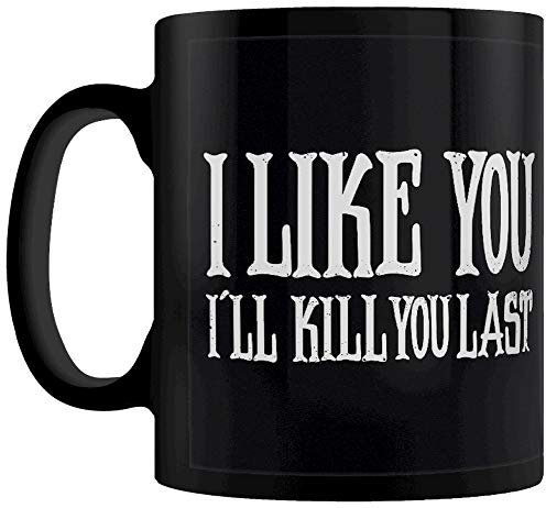Grindstore I Like You I'll Kill You Last Tazza con Pannello Nero