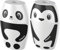 Maped - Bleistift-Anspitzer, Dosen-Anspitzer SHAKKY für dünne Stifte, mit Anspitzer-Dose - Panda oder Pinguin, farbig sortiert