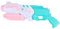 BLUE SKY - Wasserpistole - Outdoor-Spiel - 047525 - Weiß - Kunststoff - 45 cm - Kinderspielzeug - Strandspiel - Pool - Bewässerung - Ab 3 Jahren