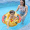 Free Swimming Baby Bateau de pirate gonflable pour enfants de 2 à 6 ans (jaune)