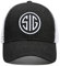 Unisex Stickerei Trucker Baseballmütze Sport Sonnenmütze Outdoor Verstellbar Snapback Dad Hut, Einheitsgröße, Schwarz
