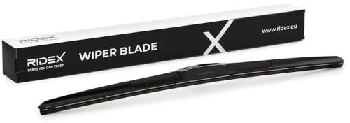 RIDEX Scheibenwischer Wischblatt Stück mit Spoiler Vorne Länge: 600mm Hybridwischblatt Kompatibel mit MERCEDES-BENZ C-Klasse Limousine W203 für Links-/Rechtslenker 298W0269