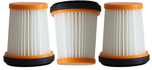 RANRAO Piezas de repuesto para aspiradora, 3 filtros para aspiradora inalámbrica Shark WV200EU WV251EU