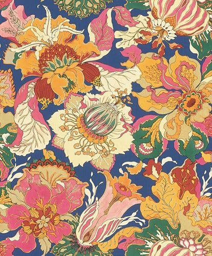 Rasch Tapeten Vliestapete (Floral) Pink 10,05 m x 0,53 m Barbara Home Collection III 560459