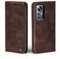 LBH Handyhülle für Xiaomi 12 / 12X in Dunkelbraun mit Karten- und Geldfach Smartphone Hülle mit Standfunktion Flip Case Schutzhülle Magnetverschluss Vintage