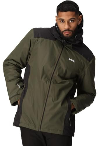 Regatta Herren Thornridge II Jacke, wasserdicht, atmungsaktiv, grün, XL