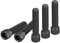 DTGN 5/16-18x1-1/4 Tornillo de Cabeza Hexagonal - 10 Unidades - para Sujetar Muebles - Rosca Completa Tornillos de Cabeza Hexagonal de Acero al Carbono 12.9 - Negro