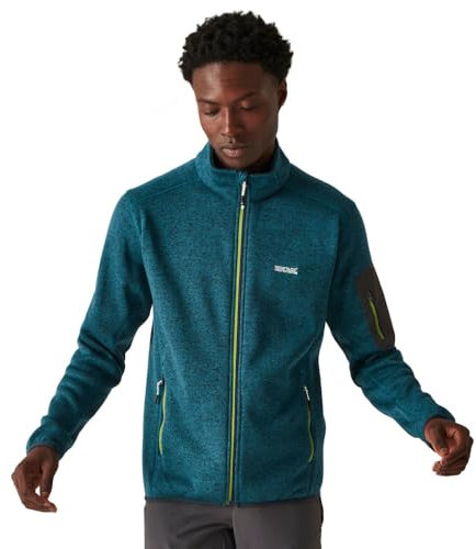 Regatta Newhill Strickfleecejacke/Fleecejacke für Herren, Größe:3XL, Farbe:MorBl